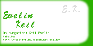 evelin keil business card